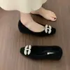 Zapatos de Algodón con Escote, Estilo Hada Francesa, Forro Polar de Lana Gris con Pedrería, Versátiles y Cómodos, Zapatos Cálidos para una Pierna, que Aumentan la Altura