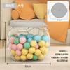 Cubo de Almacenamiento para Muñecas Personalizado Cubo de Almacenamiento para Muñecas de Peluche Niños Silla de Almacenamiento Transparente Multifuncional para Sentarse
