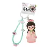 Chaveiro de Vinil Original Estilo Chinês Menina de Longa Canção Desenho Animado Fofo Tendência Chinesa Beleza Estilo Antigo Pingente de Bolsa Pequeno Presente