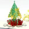 Suprimentos do Fabricante Árvore de Natal Estéreo 3D Cartões de Felicitações Estéreo, Produtos Acabados Exquisitos, Papel Feito à Mão Requintado Presentes Criativos