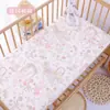 Sábana de cama empalmada Tipo algodón puro Sábana pequeña específica para bebé Todo algodón Cubierta de colchón para bebé de jardín de infantes