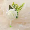 Novo 2024 Mori simulação rosa corsage atacado moda noiva florista grampo de cabelo broche pin acessórios