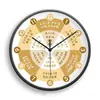 Reloj de Pared de Conocimiento de Salud para Control de Tiempo de Medicina Tradicional China Belleza Tradicional y Tienda de Terapia de Pies Reloj de Cuarzo Silencioso Reloj de Salud de Medicina Tradicional China