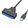 Cable Sata a USB Easy Drive con Orificio de Alimentación DC Adaptador Lector de Disco Mecánico/de Estado Sólido de 2.5/3.5"