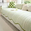 Cojín de sofá de seda helada, alfombrilla refrescante de verano, funda de sofá de cuero nuevo estilo 2026, cojín de asiento antideslizante, funda universal para todas las estaciones