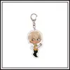 2026 Produtos de Anime Detective Conan Chaveiro Acrílico 2D Pingente de Mochila Gravação Hongyao