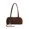 Bolso de Axila Retro de Gamuza Esmerilada de Nicho para Mujer 2025 Principios de Otoño Coreano Simple para el Trabajo y el Viaje Bolso de Hombro