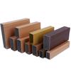 Tubo cuadrado de aluminio Perfil de tubo hueco Tubo cuadrado de aluminio en forma de U especial Aislamiento de techo Ranura de veta de madera Fabricante de tubos cuadrados