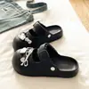 Mary Jane Casual Versátil RetroCómodos y duraderos, nuevos zuecos perforados estilo francés de EVA para mujer
