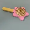 Suministros del Fabricante Bolsas Portátiles para Niñas Pequeñas, Peines de Masaje con Cojín de Aire de Bambú Pequeños, Peines de Airbag Portátiles para Peinado Rápido