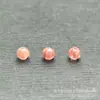 Cuentas de Oblea de Sandía Natural Hechas a Mano de Jade Natural Accesorios para Joyería DIY con Pulseras y Brazaletes Listos para la Venta