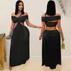 Ropa de mujer para comercio exterior, nueva colección de verano de Amazon, ropa de mujer de moda, strapless sexy, ajustada, de color liso, vestido de malla transparente