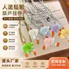 Colgante de Cerradura de Jade Piedra Ojo de Gato al por Mayor para Hombres y Mujeres, Colgante de Cerradura de Nube Exquisito Multicolor, Adorno de Jade Adecuado para Todas las Estaciones
