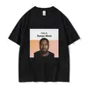 Camiseta Meme Engraçada Kanye West Masculina Estilo Hip Hop Rap Vintage
