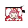 Nova Bolsinha de Moedas Coelho Rosa Desenho Animado Porta-Cartões de Moda Infantil Bolsa de Armazenamento Fofa para Alunos do Ensino Fundamental Meninos e Meninas Atacado Transfronteiriço
