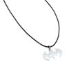 Collar de acero de titanio con colgante de cadena de clavícula C026 para hombre y mujer, superhéroe de moda europea y americana, Batman