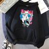 Moletons Unisex Chainsaw Man Moletons Anime Japonês Masculino m