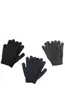 Guantes de punto RPET transfronterizos otoño e invierno cubierta de mano jacquard para montar guantes de lana artificial cepillados fábrica personalizada