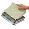 Diario Patrón Lichi A5, Libro de Cuadrícula, Libro de Cuero Suave, Libro de Cuero, Libreta de Mano de Aspecto Elevado y Exquisito