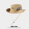 Sombrero de Pescador Protector Solar de Montaña para Hombre Verano Exterior Secado Rápido Transpirable Sombrero para el Sol Sombrero Fino de Pesca Sombrero para Senderismo Montañismo para Mujer