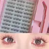 Set de Pestañas Postizas Transfronterizo, Gran Capacidad, Claras y Transparentes, Pestañas Postizas Pequeñas Estilo Ballet, Sin Tallo, Cómodas para los Párpados Superiores, Aspecto Natural y Realista