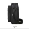 Bolso Cruzado Casual Estilo Coreano, Gran Capacidad, Multicapa, Resistente al Agua, Cartera de Negocios Unisex, Bolso de Mensajero para Hombre