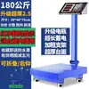 Balanza Electrónica Jinwang 100kg Balanza de Plataforma Digital para Pesar Verduras, Balanza de Encimera Precisa 300kg Balanza Comercial Plegable
