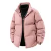 Jaqueta puffer de casal, casaco de algodão masculino, casaco de algodão de marca moderna, casaco de algodão plus size, jaqueta de algodão para estudante, casaco masculino transfronteiriço estilo europeu