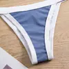 Biquíni europeu e americano 2023 novo maiô de duas peças moda praia feminina sexy alças finas costas nuas fabricantes atacado