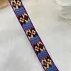 Cinta de jacquard bordada étnica de 2.0 cm a 4.5 cm para accesorios para el cabello, tocados, accesorios para ropa de actuación, cinturón de embalaje para cajas de regalo
