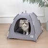 Tienda de Gato, Casa de Gato, Cama Plegable para Perro, Alfombrilla Refrigerante para Todas las Estaciones, Cama para Mascotas, Cama de Gato de Verano