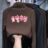 Y2334# camiseta de veludo com gola semi-alta para meninas, blusa básica, outono e inverno, nova roupa infantil, camiseta de manga longa curinga para meninas, moda