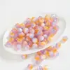 Primavera y Verano 8-12 mm Tres Colores Ojo de Gato Sintético Resina Perlas Sueltas Hecho a Mano DIY Pulsera Collar Material Accesorios