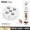 Ruedas Universales Adhesivas sin Taladro para Uso Doméstico, Ruedas Rodantes de Bola de Acero Bola de Nylon, Ruedas Pequeñas para Ruedas de Carrito para Almacenamiento Debajo de la Cama