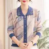 Nueva colección de otoño 2026: Elegantes y cálidos tops de punto con cuello mandarín, diseñados para mujeres de mediana edad y mayores, perfectos como capa base para otoño e invierno