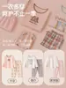 Conjunto Casa Algodão Puro Fino Estilo Coreano Roupas de Casa para Meninas Gola Redonda Manga Longa Pijama Infantil Masculino Classe A Verão