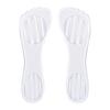 Zapatos de Tacón Alto de Fabricante Gel Cuero Terciopelo Almohadilla de Cinco Dedos Siete Puntos Suave Antideslizante Resistente al Desgaste Suela Suave No Cansado Plantilla de Media Talla