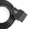Cable de extensión OBD para coche macho a hembra de 16 núcleos electrificado Cable de extensión para herramienta de diagnóstico OBD2 de 16 pines 1.5 metros