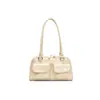 Bolso de Hombro Estilo Coreano de Moda, Diseño de Nicho, Bolso tipo Baguette para las Axilas para Mujer, Nuevo Bolso Hombro Boston Bag, Bolso Bowling Verano 2024