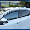 Aplicação transfronteiriça de janelas Toyota Lingfang Harrier 2005-2022 para evitar chuva, proteção contra chuva para carro preto