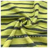 157 # Habitación Doble de Bambú (403) Camiseta de punto de algodón puro con rayas de colores Tela de rayas de colores Camiseta confeccionada Tela para camisetas Venta al por mayor