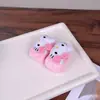 Faixa de Pulso para Lavar o Rosto de Coelho Desenho Animado Anti-Gotejamento Anti-Molha Punhos Fofos à Prova d'Água Absorvente Faixa para Cabelo