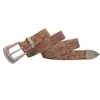 Cinturón Nuevo Estilo para Mujer con Hebilla de Pin, Cinturón Tejido de Piel de Vaca de Alta Calidad, Cinturón de Piel de Vaca Moderno y Versátil para Mujer, Transfronterizo