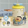 Nueva taza térmica de acero inoxidable 316L, diseño inspirado en la dopamina, perfecta para niños, creativa y portátil, ideal para estudiantes, taza de café moderna