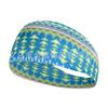 Nuevo Bohemio Europeo y Americano Moda Estampado para Mujer Deportes Fitness Absorbe el Sudor Pañuelo para la Cabeza Yoga Diadema para Correr Banda para el Cabello
