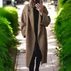 Invierno 2026 sitio independiente europeo y americano de Amazon TEMU abrigo largo de lana multicolor multitanlla para mujer