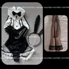 Shuang Er Tallas Grandes Sexy Juguetón Lindo Cosplay Chica Conejito Uniforme de Juego para Mujeres