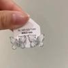 Bailando Ligeramente~~ Pendientes de Mariposa de Cristal de Lujo Ligero de Alta Gama, Nuevos Pendientes Exquisitos de Nicho Verano 2025 para Mujer