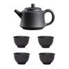 Bule de Argila Roxa Yixing com Filtro Embutido para Infusão de Chá, Bule Doméstico de Grande Capacidade, Conjunto de Chá de Cerâmica Artesanal, Bule Individual Tradicional