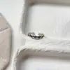 Anel de prata de lei S925, estilo vintage, com textura irregular de estrela, para mulheres, design de nicho, toque de luxo, único, anel aberto para o dedo indicador, novidade